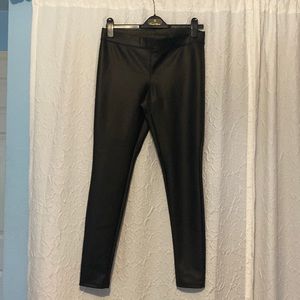 Express faux leather pants new with tags size M